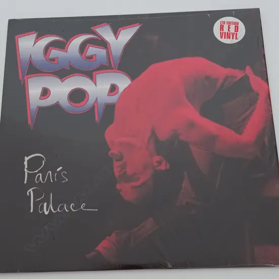 Iggy Pop, Paris Palace, (Red Vinyl)